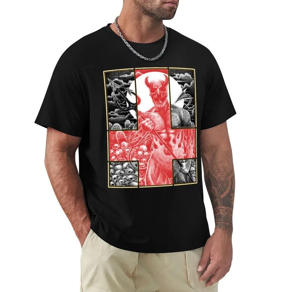 

Welcome Hell 13 Round Neck T-shirt Sports Tshirt Unique Graphic Leisure USA Size