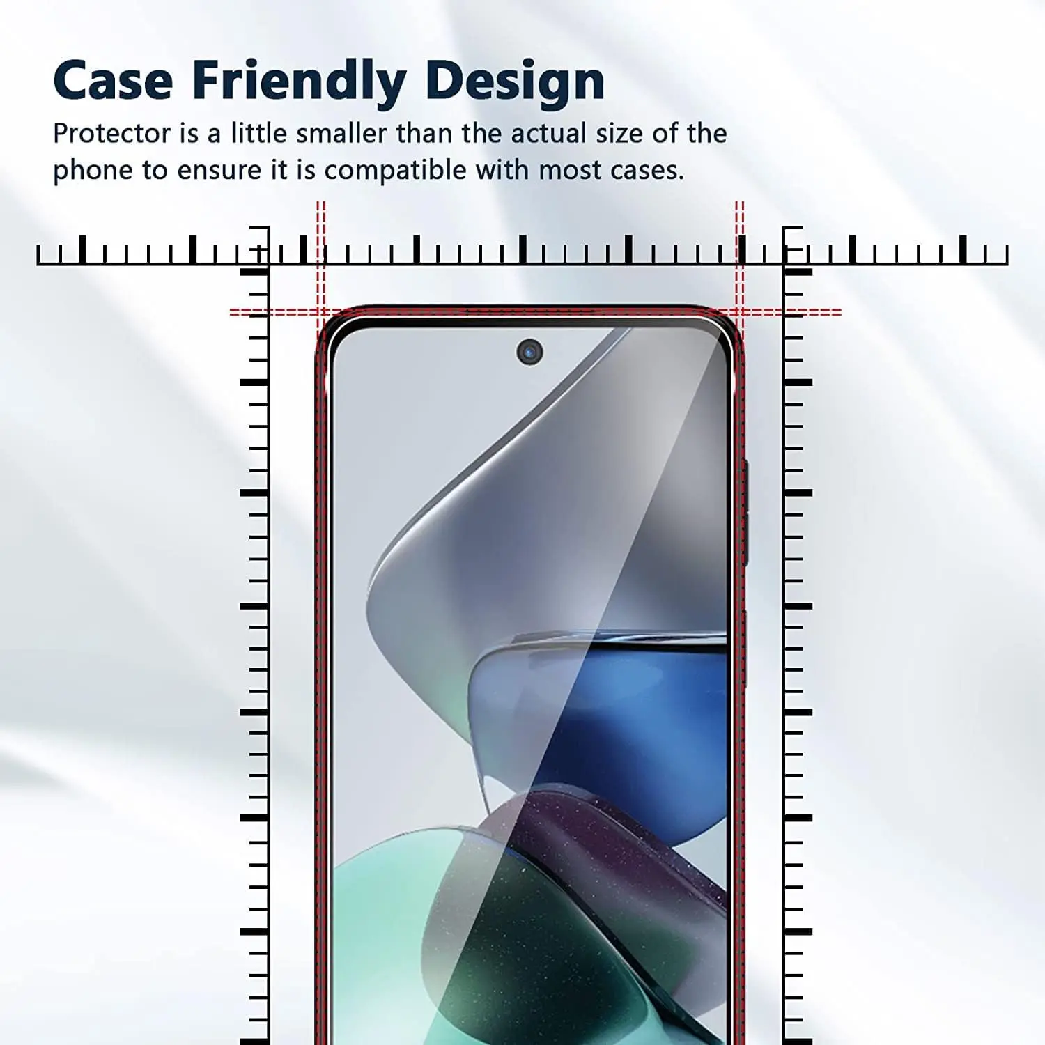 BlackView Shark 8 Ultra Clear Tempered Glass Screen Protector - High-Aluminum HD Crystal, Transparent, Anti-Scratch 9H Hardness