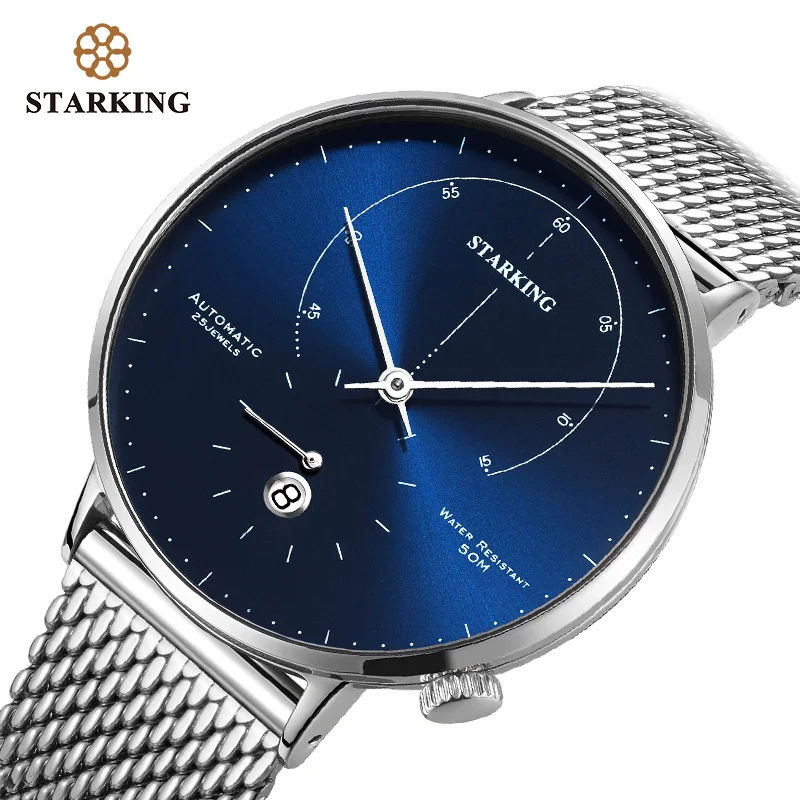 STARKING Automatic Watch Relogio Masculino Self-wind 28800 Beats