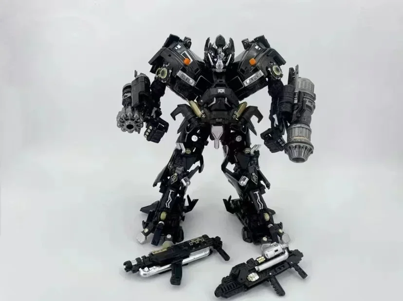 [2.0 버전 재고 있음] 새로운 WEIJIANG 변환 WJ 블랙 애플 M06 MPM06 M-06 Ironhide 확대 버전 메탈 액션 피규어