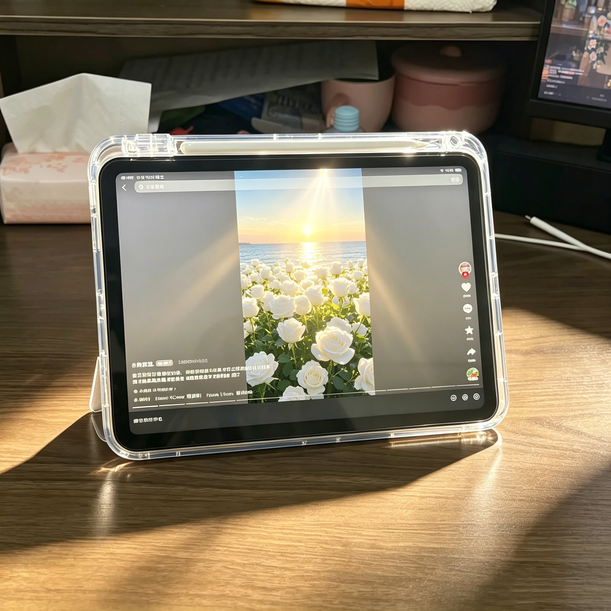 Premium Tablet Case with Smart Cover Design