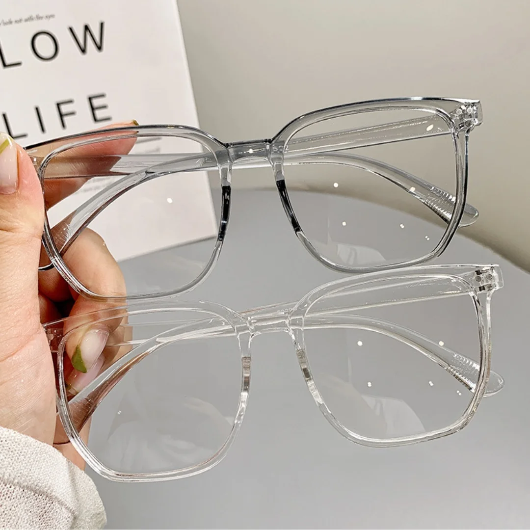 Outdoor Photochromic Myopia Glasses for Women Men Fashion Round Color Changing Minus Eyeglasses Finished Optical Eyewear Diopter