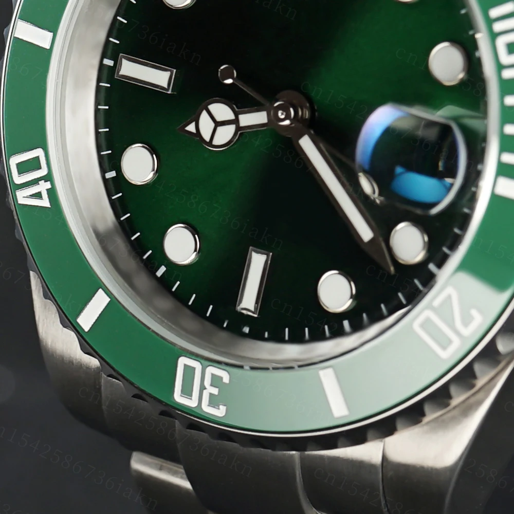 2022 Fashion New 40mm Men's Leisure Sports Sapphire Mirror Stainless Steel Material Waterproof Automatic Mechanical Watch