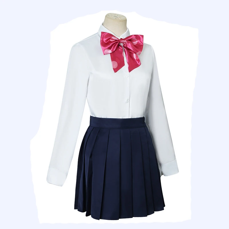 Bocchi the Rock!: Ijichi Nijika | School Uniform Cosplay Costume Set 26 Bocchi the Rock Ijichi Nijika School Uniform Cosplay Costume