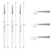 New 3Pcs Thin Stripe Line Nail Art Liner Painted Brush Drawing Pen DIY UV Gel Tips French Supplies Design Manicure Pinceau 2