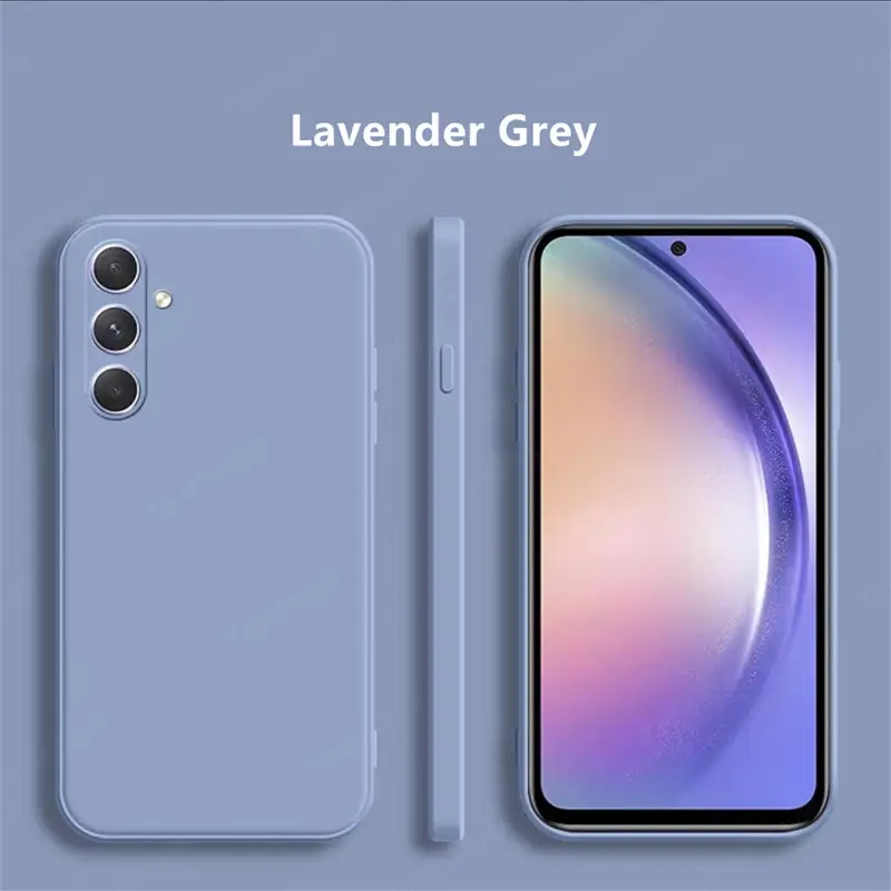 For Samsung Galaxy A16 Case Cover Samsung Galaxy A17 A16 A56 A36 A15 Funda Coque Soft Original Liquid Silicone Case Samsung A16 - Image 7