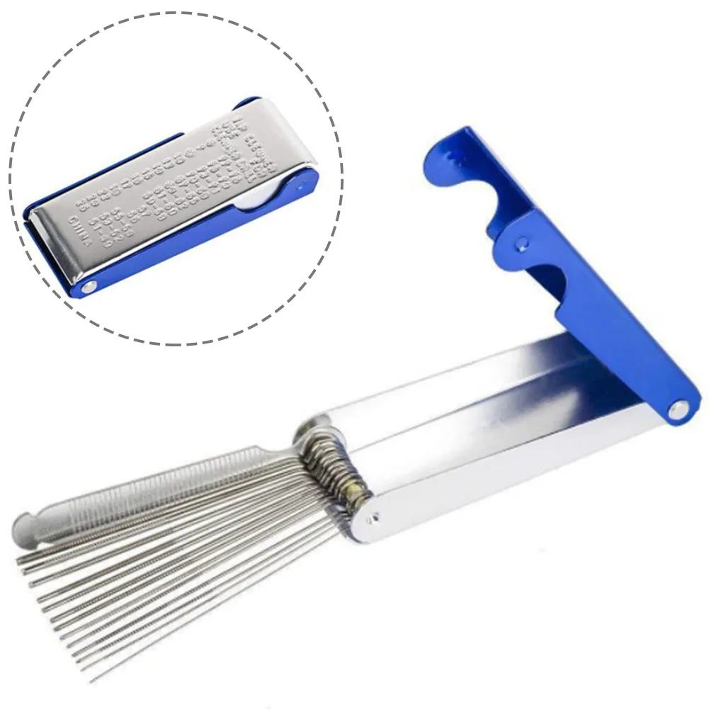 Car Carburetor Jets Cleaning Tool Needles Brushes Set Carburetor Carbon Dirt Jet Remove Cleaning Needles Brushes Cleaner Tools