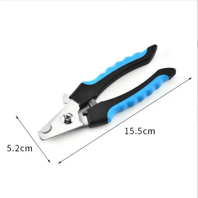 Painless Nail Clipper for Pets Cat Dog Nail Clipper Cutter With Sickle Stainless Steel Grooming Scissors Clippers