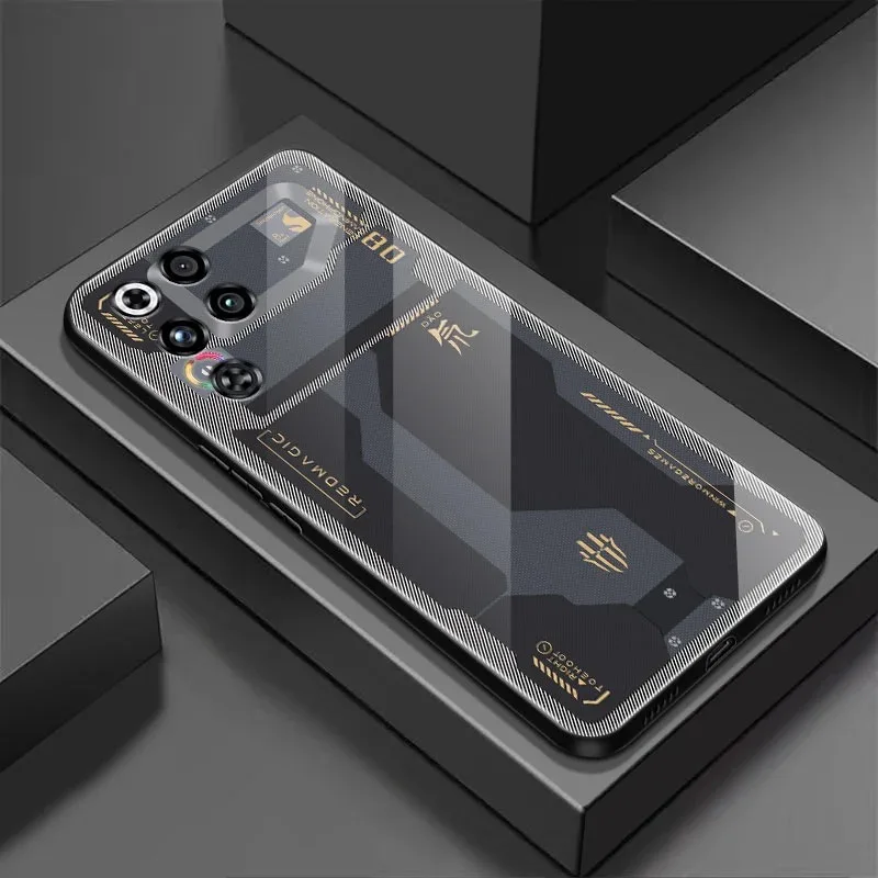 9H Tempered Glass Hard Phone Case – Durable Crystal Protection Back Cover