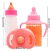 Disappearing Doll Feeding Set Baby Care Doll Feeding Toy Stroller 2pcs Milk And Juice Bottles With Toy Pacifier For Baby Doll 2
