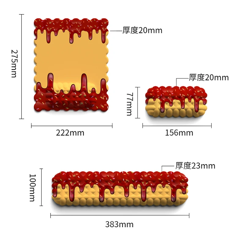 Ergonomic Keyboard Mouse Wrist Rest Office Typing Protection Relax Wrist Memory Foam Mouse Pad for Computer Laptop Wrist Rest
