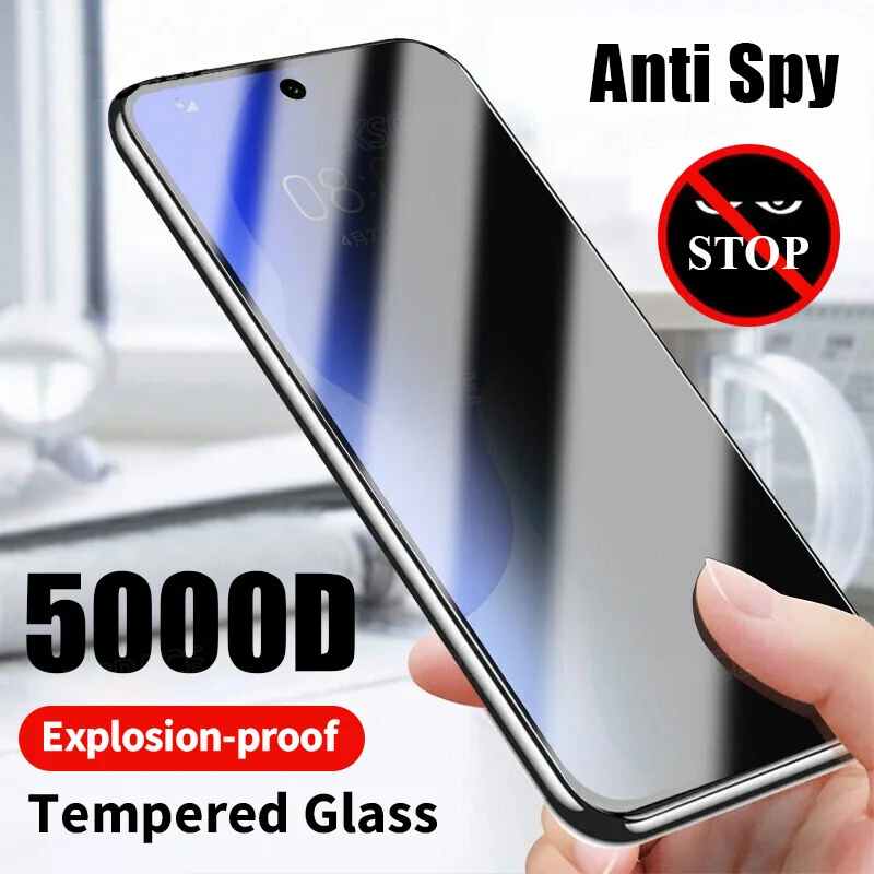 

Антишпионское закаленное стекло Peep 9H для Xiaomi Mi Poco X2 X3 X4 F2 F3 M2 M3 M4 Pro NFC GT C3 C40, Защита экрана для конфиденциальности