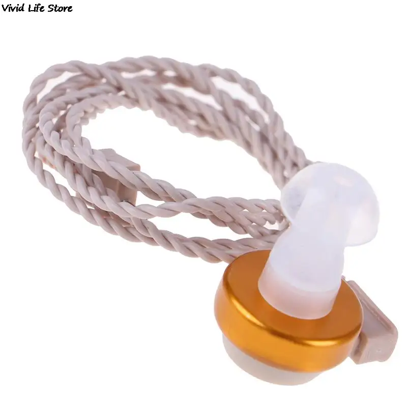 Hearing Aid Unilateral Cord Wire+BTE Hearing Aid Receiver Amplifier Speaker