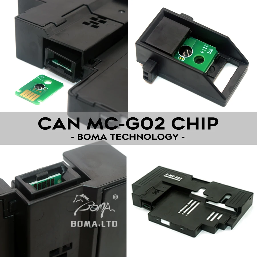 MC-G02 유지 보수 상자 칩 Canon PIXMA G2160 G3160 G1220 G2260 G3260 G1420 G2420 G2460 G3420 G3460 G1520 G2520 2560 프린터