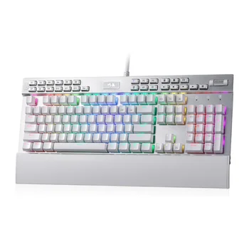 Redragon K550 RGB Gaming 104 Keys + 12 Macro G Keys Wired Mechanical & Wrist Rest Keyboard 1