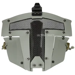 Impact Resistant Tactical Full Face Protective Mask (Grey)