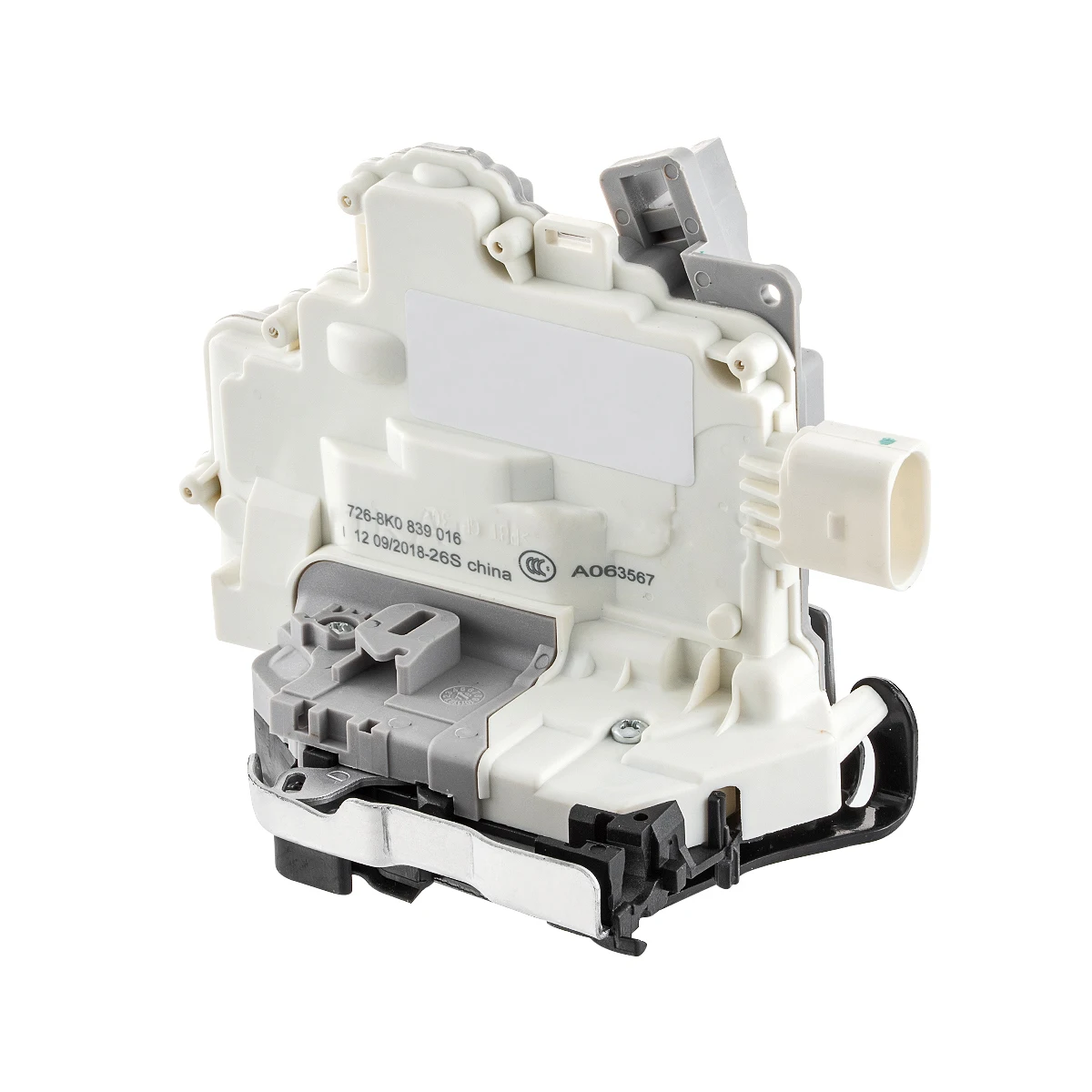 Rear Right Door Lock Latch Actuator 8K0839016, 9A783911600 For