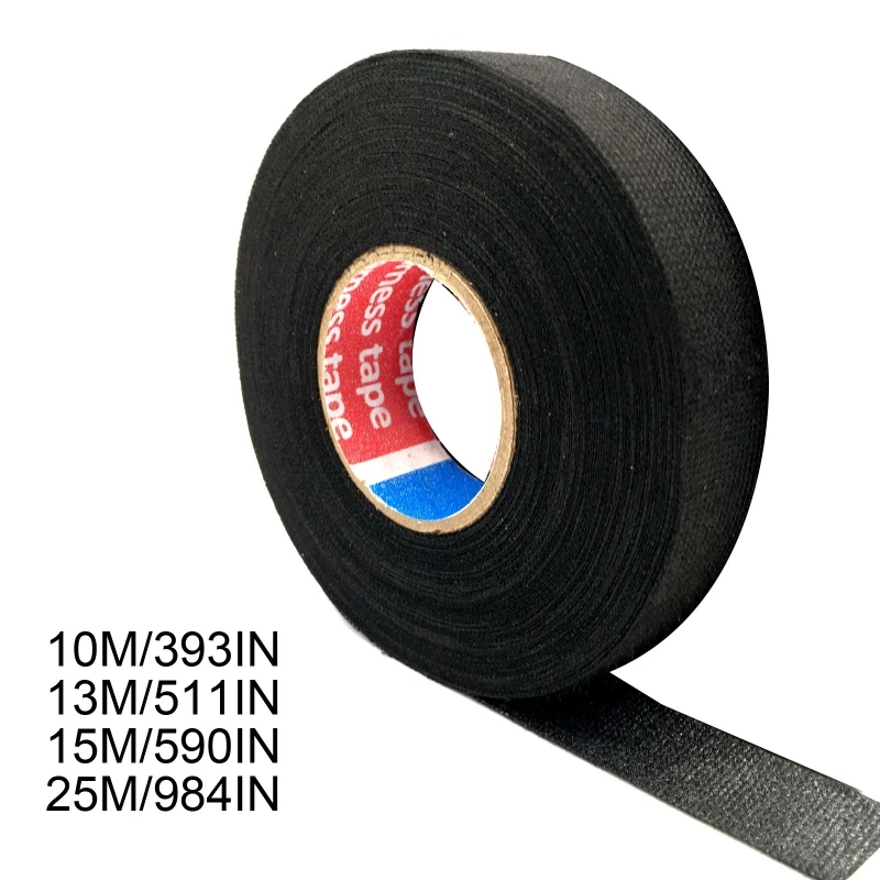 

Heat-resistant Cloth Fabric Tape Automotive Cables Professional Cable Wrap Dropshipping