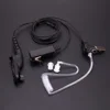 Acoustic Radiation Protection Anti-Radiation Headphones Air Tube Handsfree Earphone with Microphone Volume Control Ear Hook 4