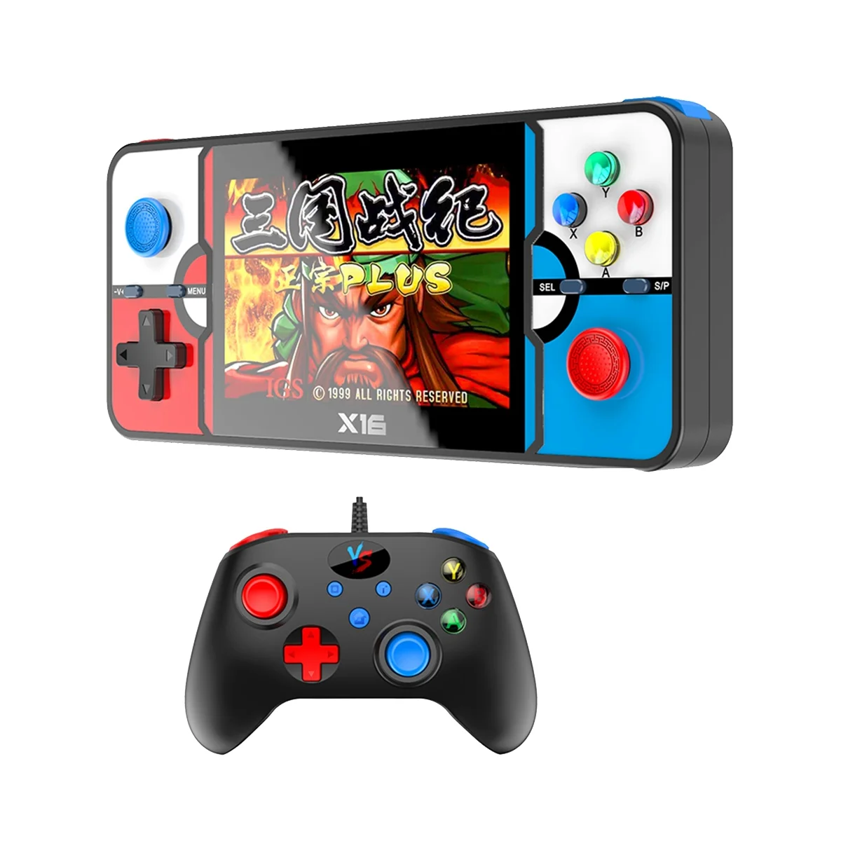 

Игровая консоль X16 в стиле ретро, 4,1x4500, экран дюйма