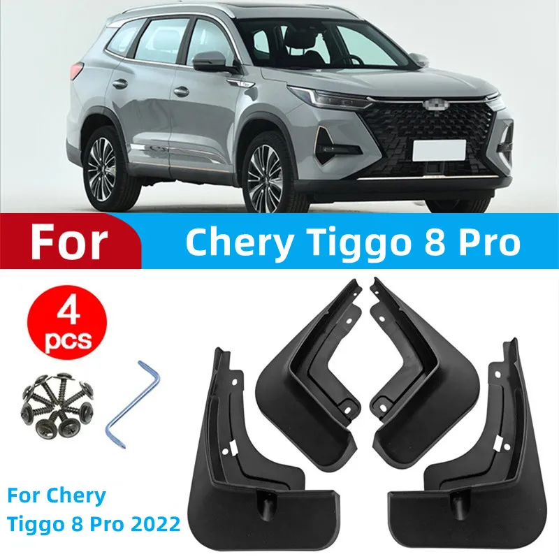 

4 шт., брызговики для Chery Tiggo 8 Pro 2022