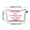 Custom Your Image / Logo / Name Wallet Women Makeup Bags Ladies Cosmetic Cases Female Toiletries Organizer Storage Bags 2