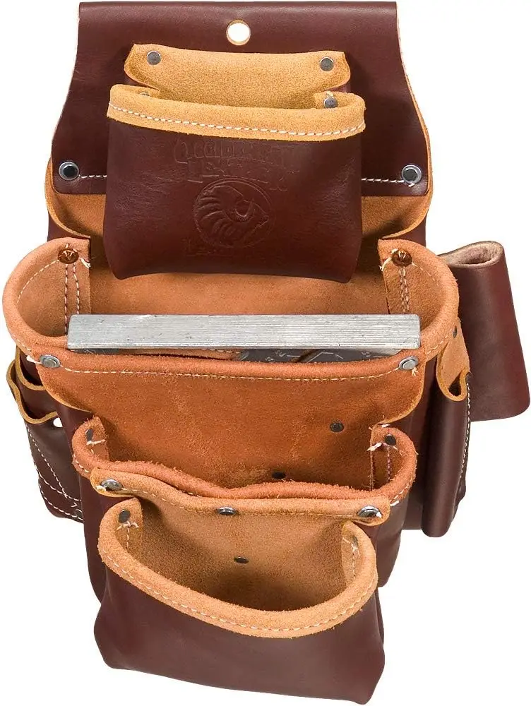 Leather 5062 4 Pouch Pro Fastener Bag 3