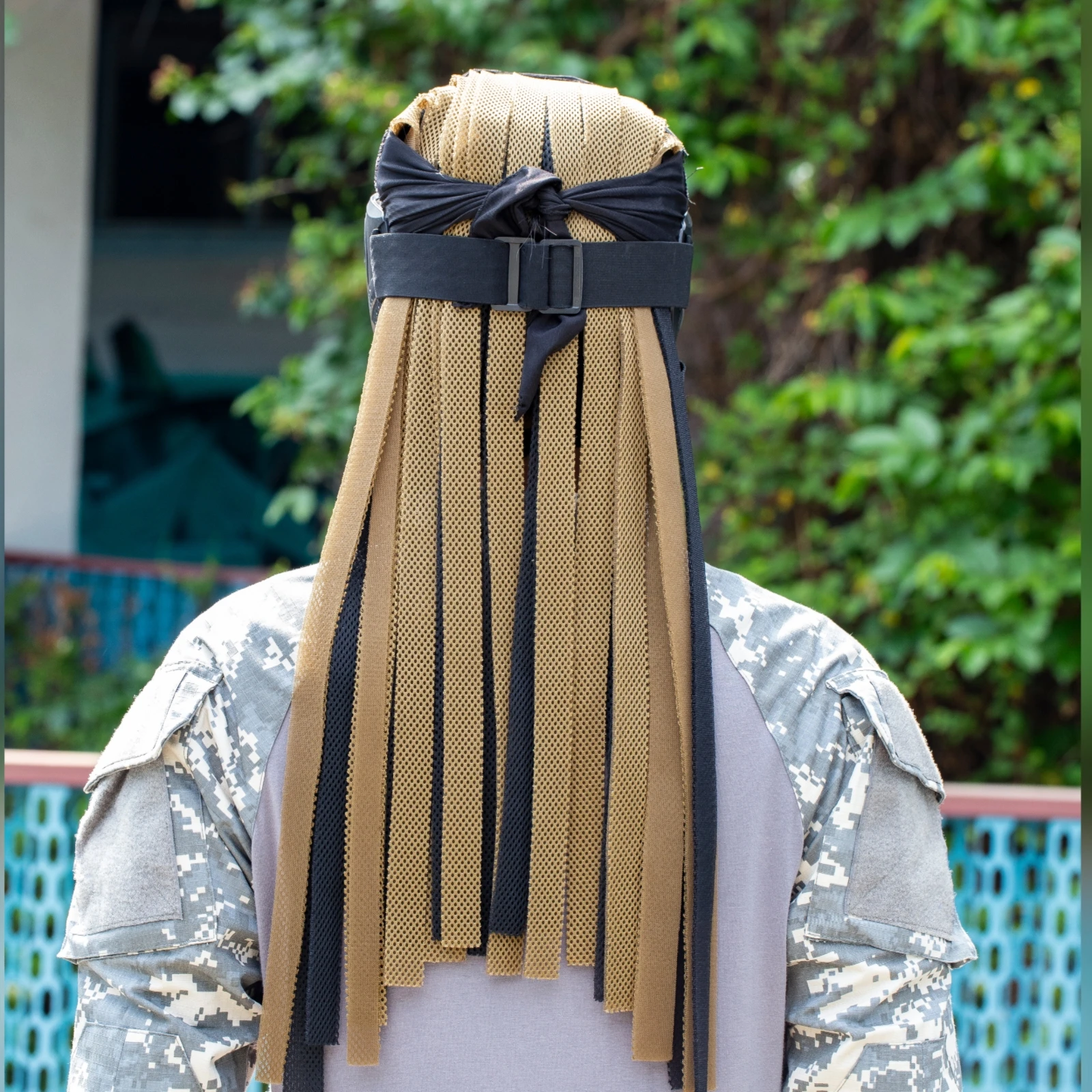 Tactical Hat ZLang Indian Dreadlocks Head Protection Tactical Headgear Paintball Airsoft Hunting CS wig