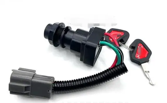 Ignition Switch RC411-53964 RC461-53960 For Kubota excavator KX41 KX71 KX080 KX91 KX121 U15 U35 U45 U55 U17 KX161 KX101 U48-3