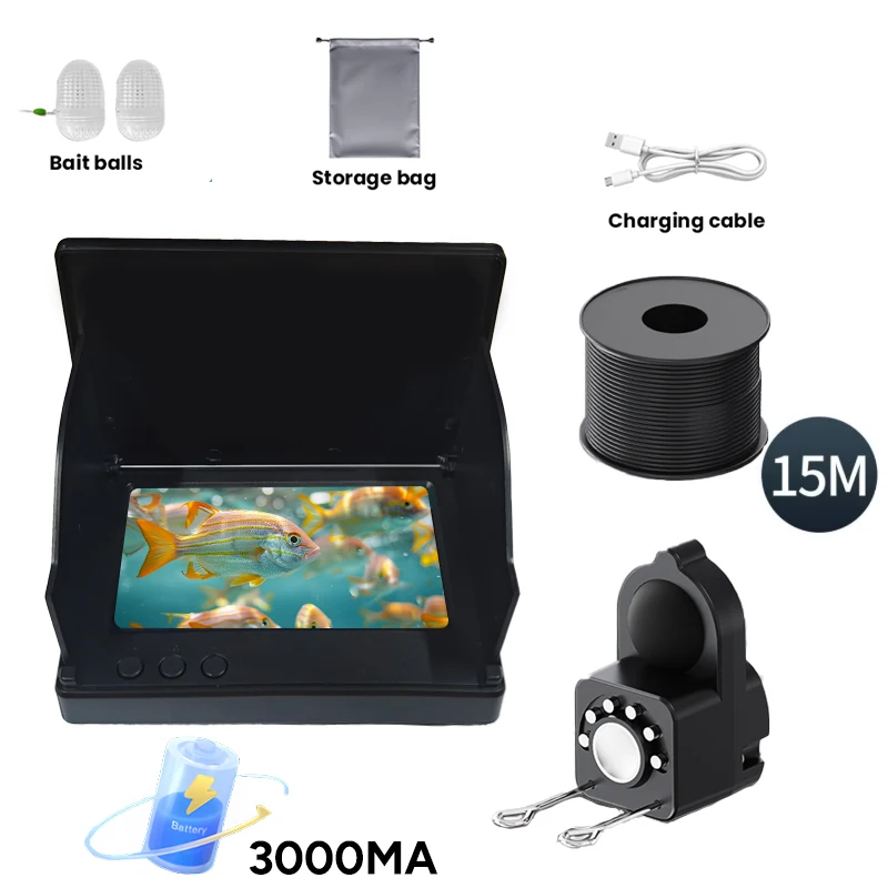 كاميرا صيد احترافي تحت الماء HD