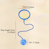 1pc Jumping ball children's one foot swinging ball fun sensory training coordination balance rotation game training equipment 2