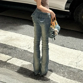 جينز نسائي كلاسيكي ممزق بقصة نحيفة — صورة 4