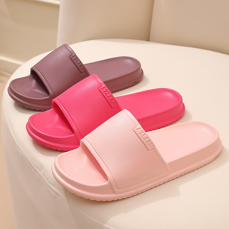 Cold slippers for women in summer, soft soled indoor household bathroom, anti slip new style, couple couple, men
