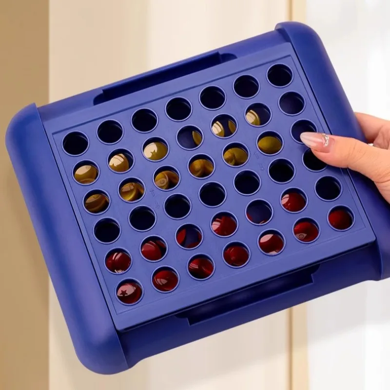 Stereoscopic Connect Four Chess Game Children's Educational Ability Five-games Spatial Thinking Training Parent-child Board Game