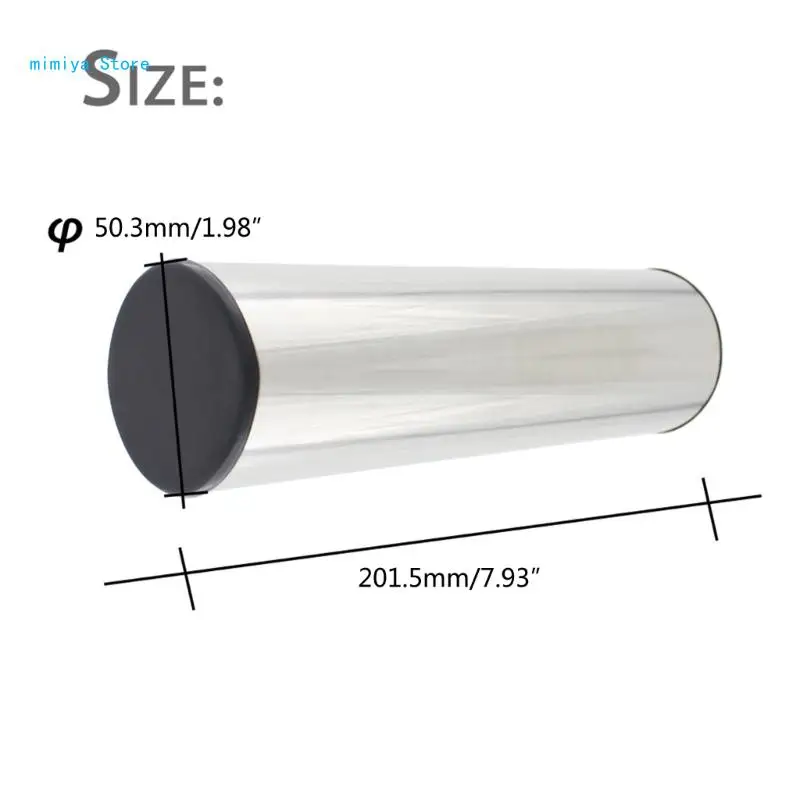 pipi Stainless Steel Cylinder Sand Shaker Rhythm Musical Instruments Metal Hand Percussion Professional Sand Shaker Durable