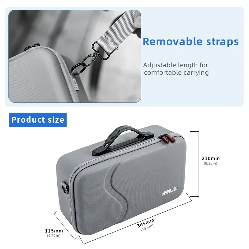 For DJI NEO RC 2 Remote Control Three-Electric Fly Set Storage Case For DJI NEO Handheld Flight Camera Accessory Storage Bag