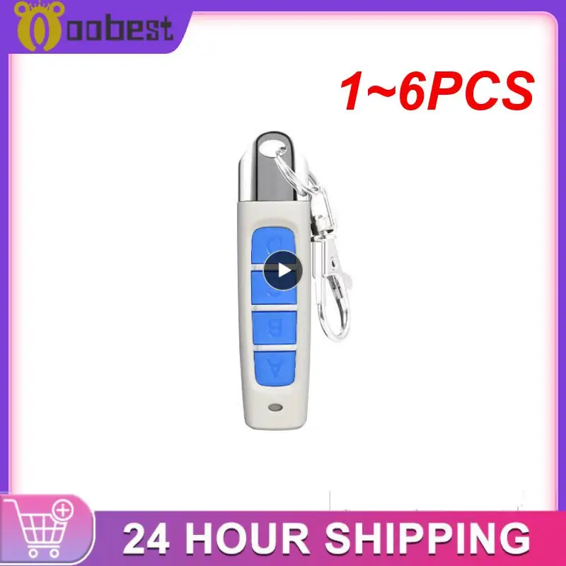 1 ~ 6 Pz Telecomando 4 Channe Garage Cancello Apriporta Mini Telecomando Duplicatore Clone Clonazione Codice Accessori Chiave Auto