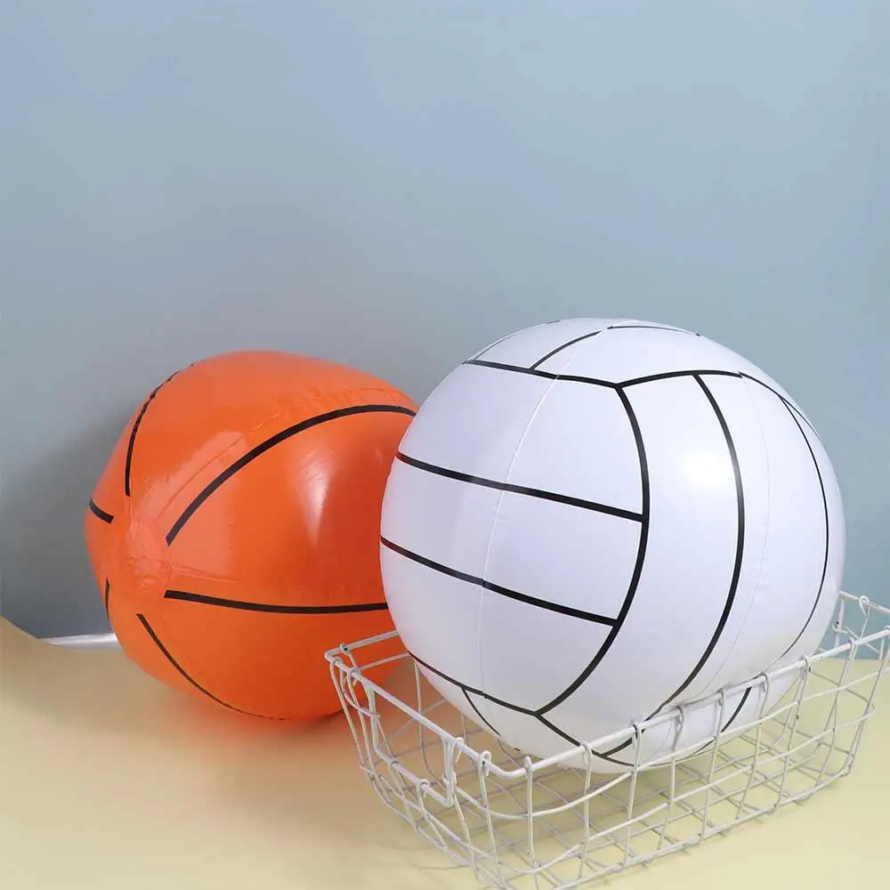 Water Games Rugby Inflatable Football Blow Up Beach Ball Inflatable Baseball Basketball Sport Balls Toy Ball Kids Toy