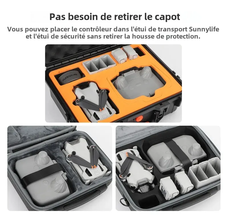 Housse Protection Solaire 2-en-1 pour DJI RC N1/N2/N3/N1C