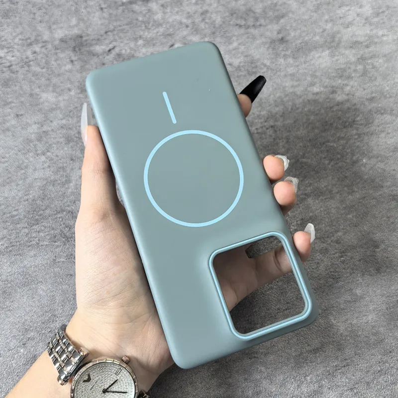 Magnetic Anti-Fingerprint Matte Hard Slim Back Case Cover