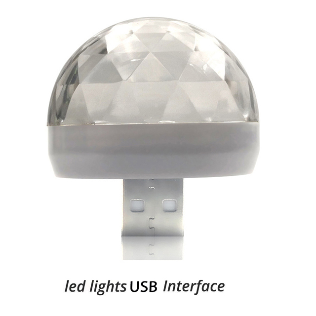 Dj Lamp Led Bar Night Light LED RGB Disco Lights Stage Lighting Projector Welcome Light Micro Crystal Ball Sound Party Light