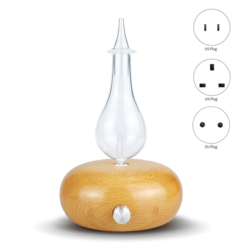 

Диффузор эфирного масла, диффузор небулайзера, дерево и фотолампа, 7 меняющих цвет