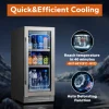 Ca'Lefort 85L Wine Fridge & Cooler – Elegant Compressor Refrigerator for Beverage Storage with Temp Lock & Eco-Friendly Design 6