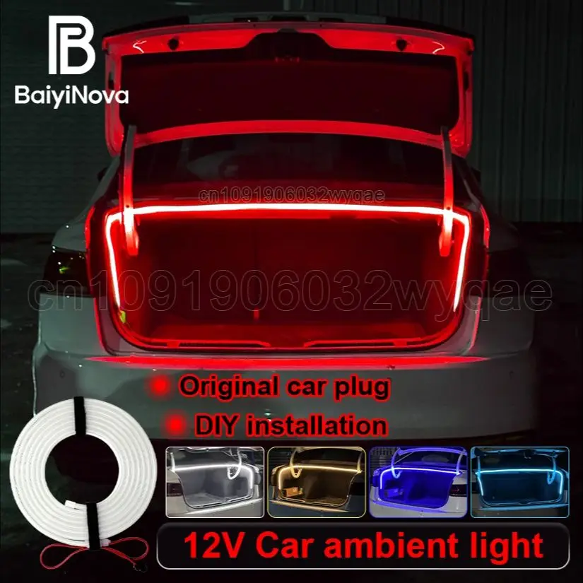 LED Interior Ambient Light Strips for Cars - Multi-Color Options