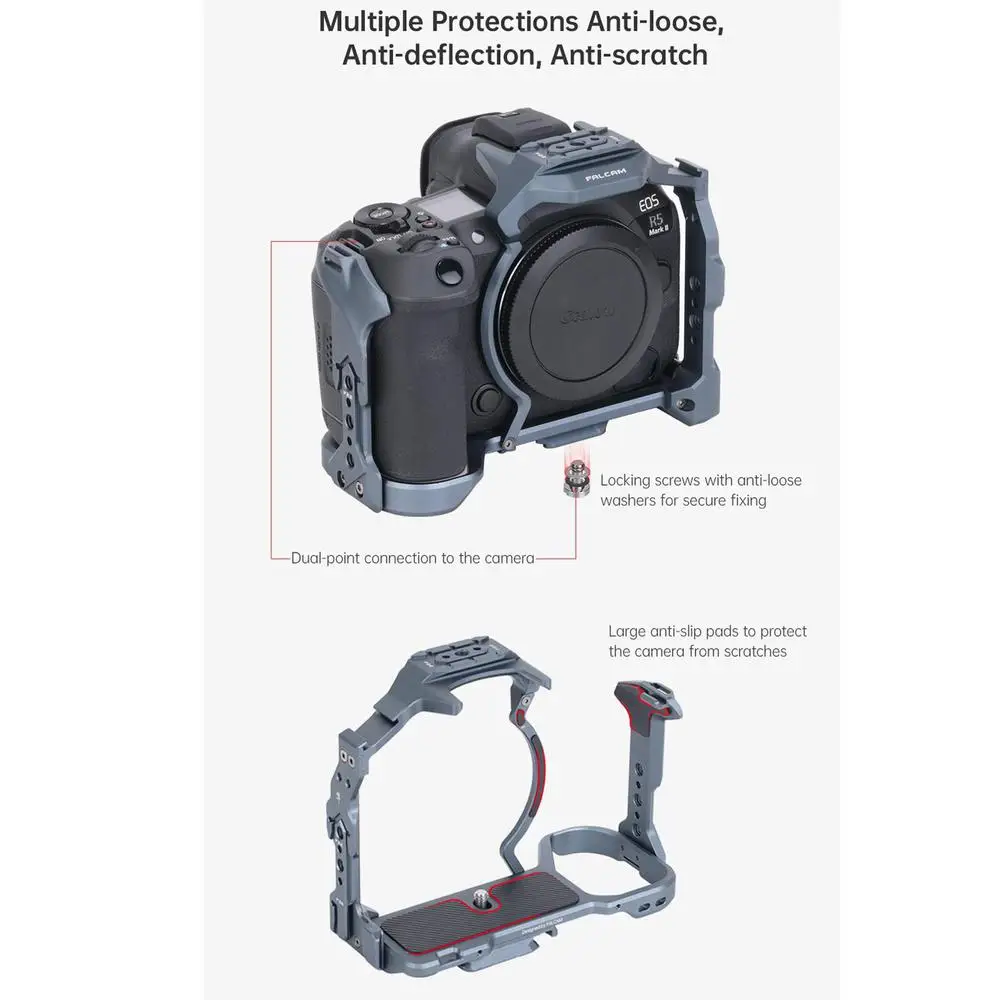 FALCAM F22&F38&F50 C00B4802 Quick Release Camera Cage(FOR R5II)