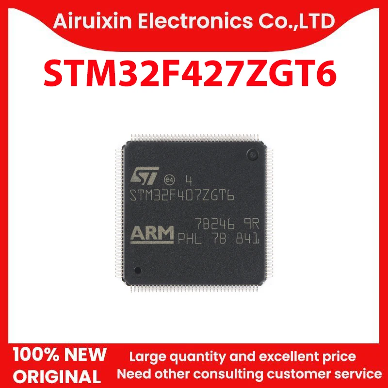 

100% новый и оригинальный STM32F427ZGT6 LQFP144 1 шт./лот