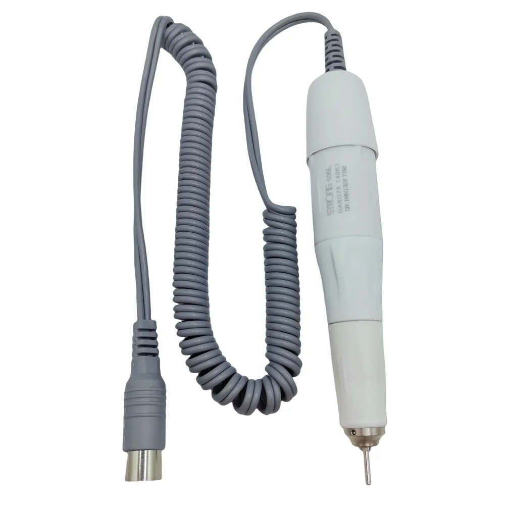 Nail Drill Pen 40K 105L White Micromotor Polishing Handpiece for STRONG 210 90 204 207B Dental Electric Manicure Machine Handle Nail Drill Bits Electric Nail Drill Electric Nail Polisher