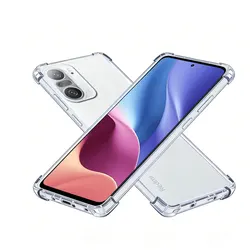 Ultra - Clear Slim Protective Case with Corner Cushioning and Precision Cutouts for Redmi K40 Pro