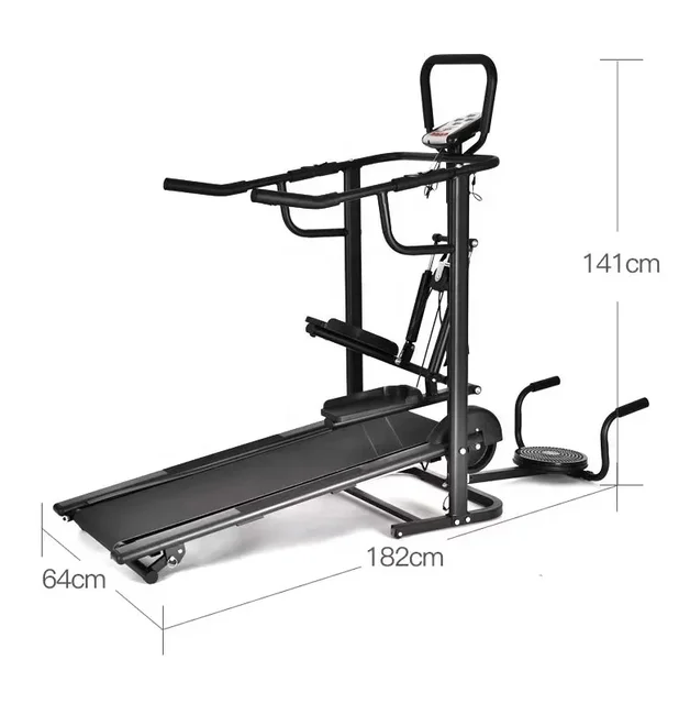 SP Manufacturer Wholesale High Quality Cheap Multi Function Foldable Mechanical Treadmill Home Use Fitness Walking Pad 1