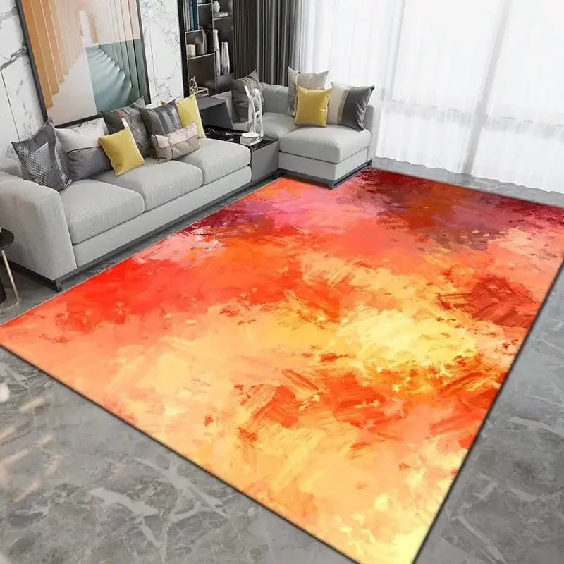 

Colorful Abstract Kitchen Dirt Resistant Rug, Non-slip Rugs, Entry Porch Floor Mat, Home Decoration, Bedroom, Living Room, Loung